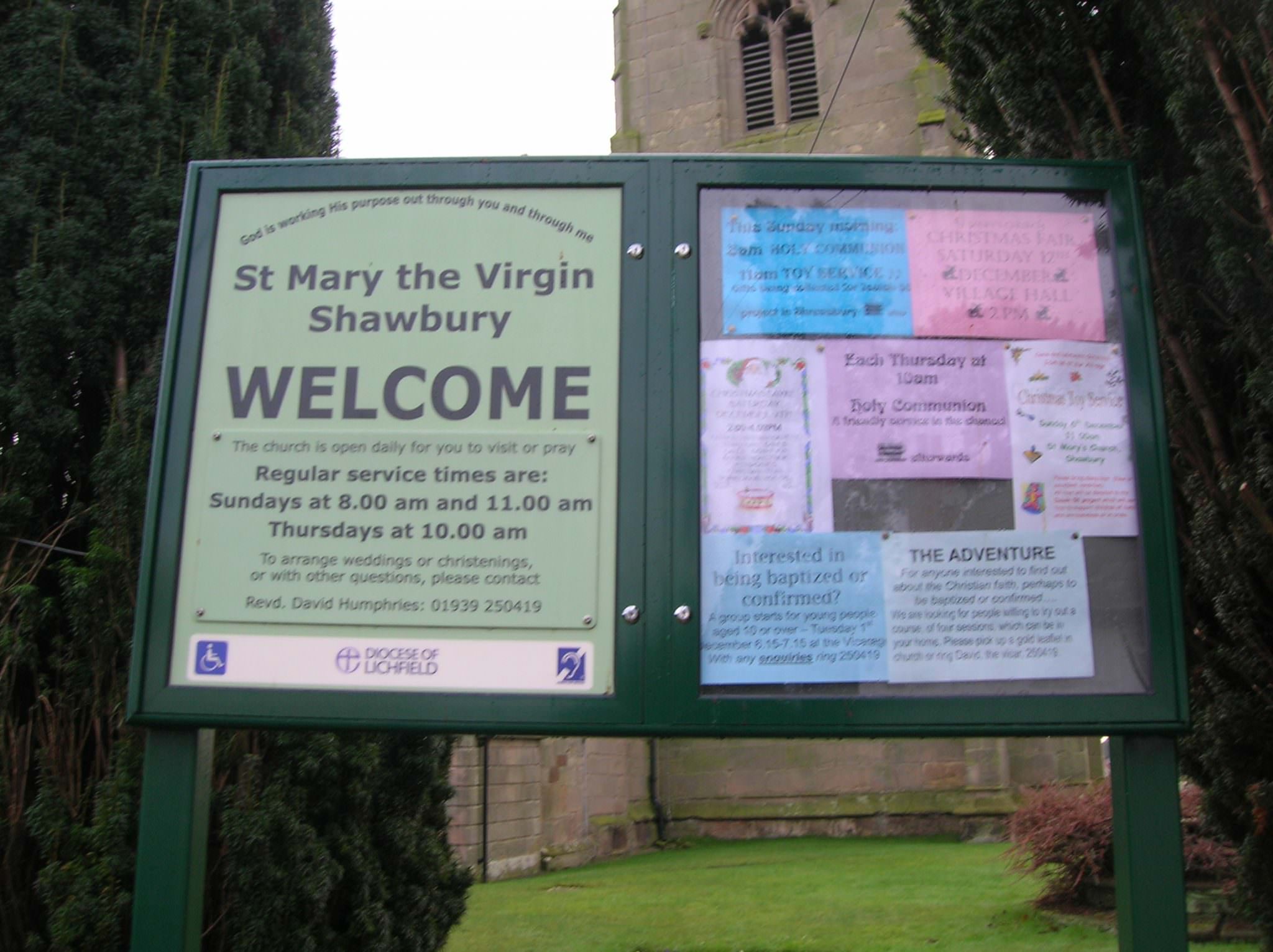 Outdoor Notice Boards for Schools, Churches, Parish Councils & Parks