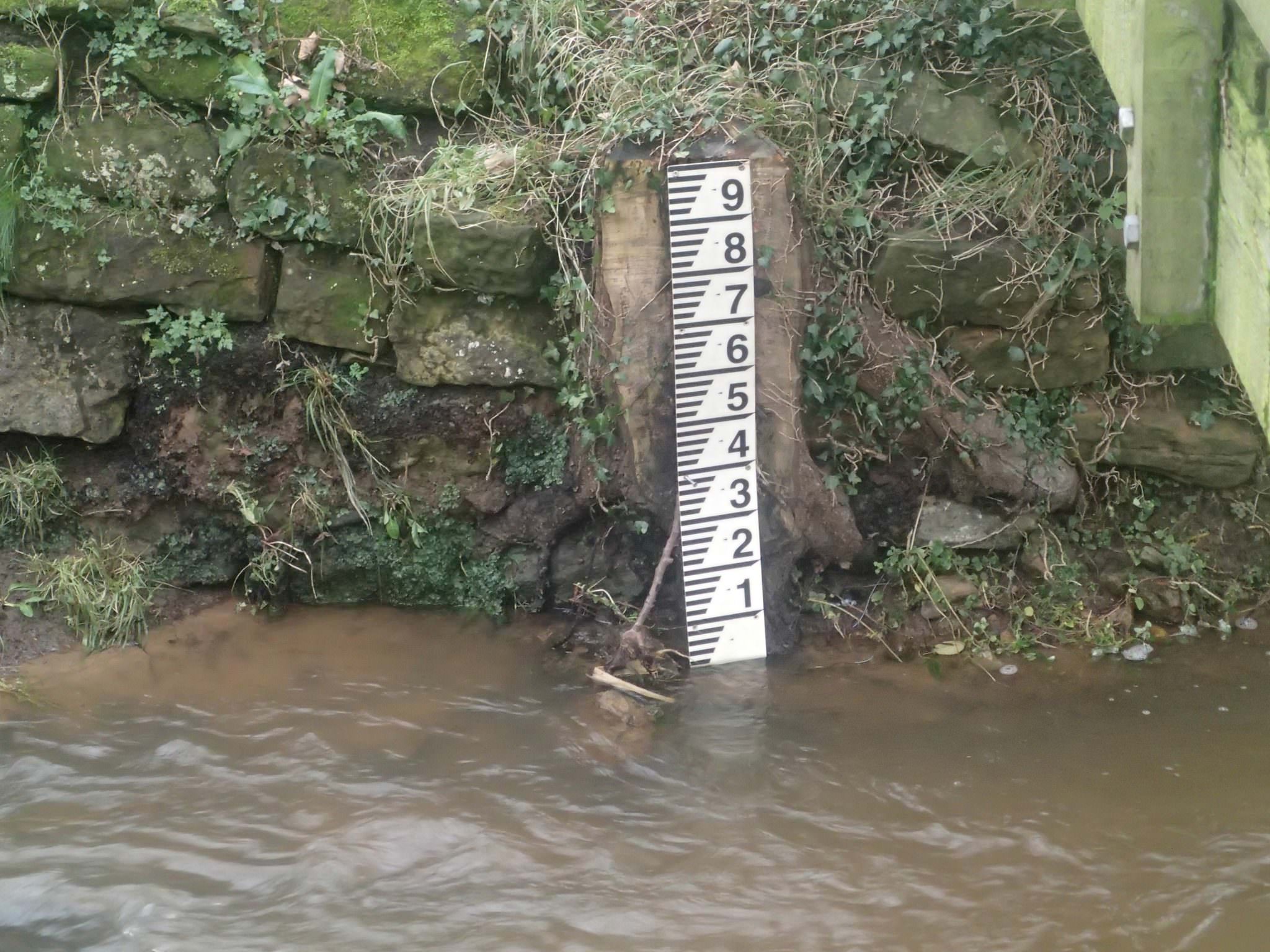 water depth gauge