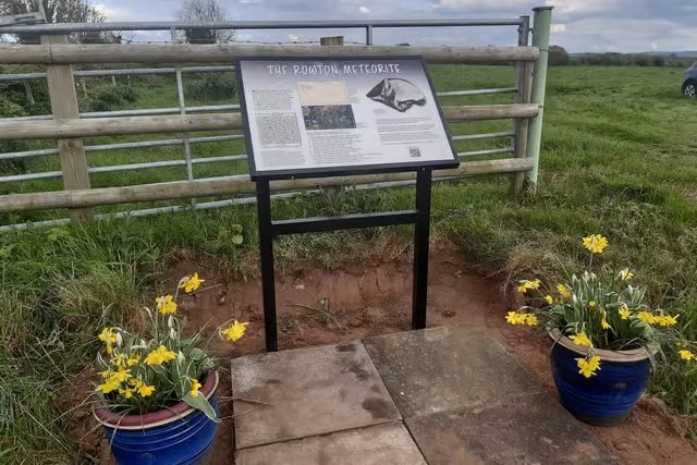 Meteorite Interpretation Panel